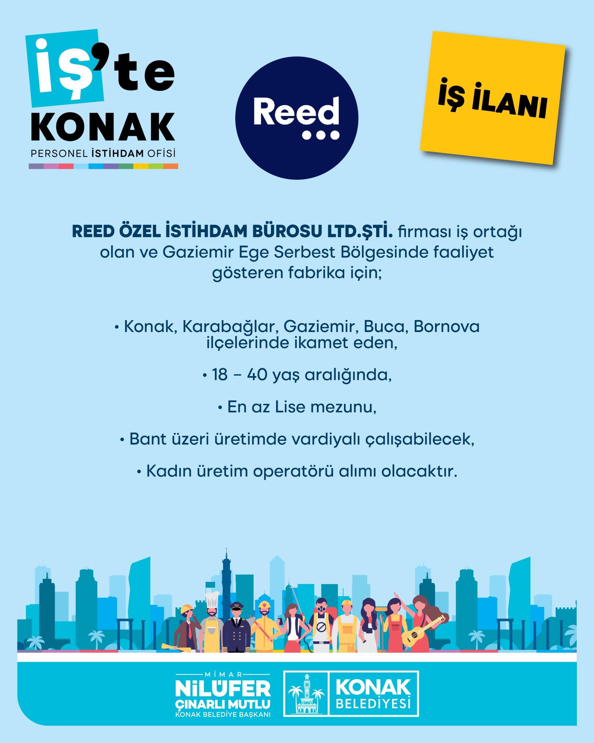 Toplu iş görüşmesi ilanı
