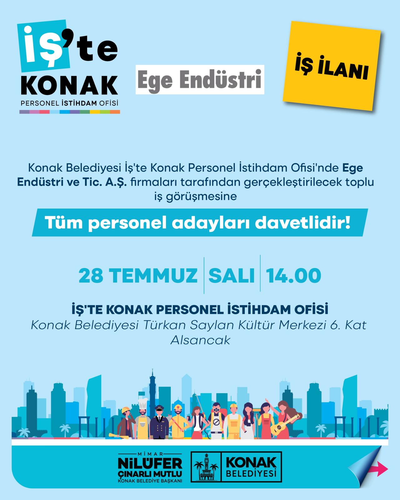 Toplu iş görüşmesi ilanı