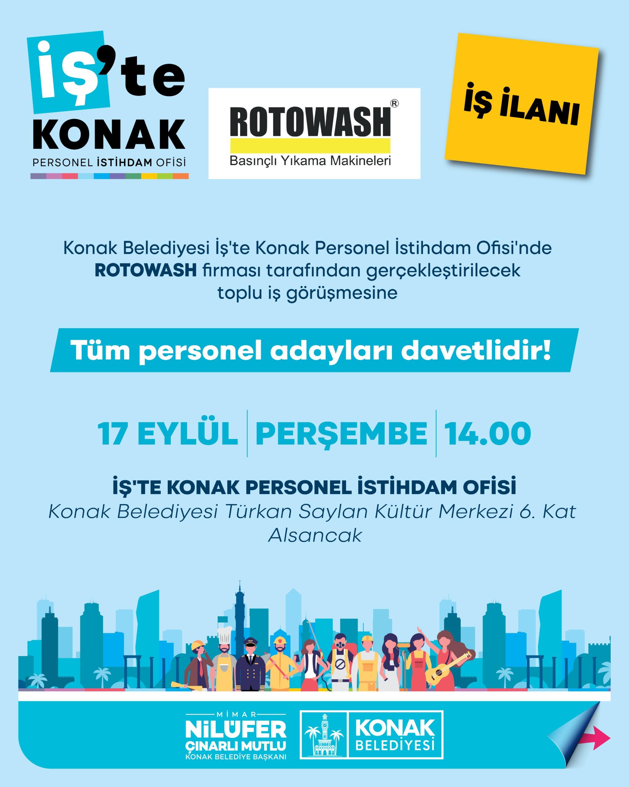 Toplu iş görüşmesi ilanı