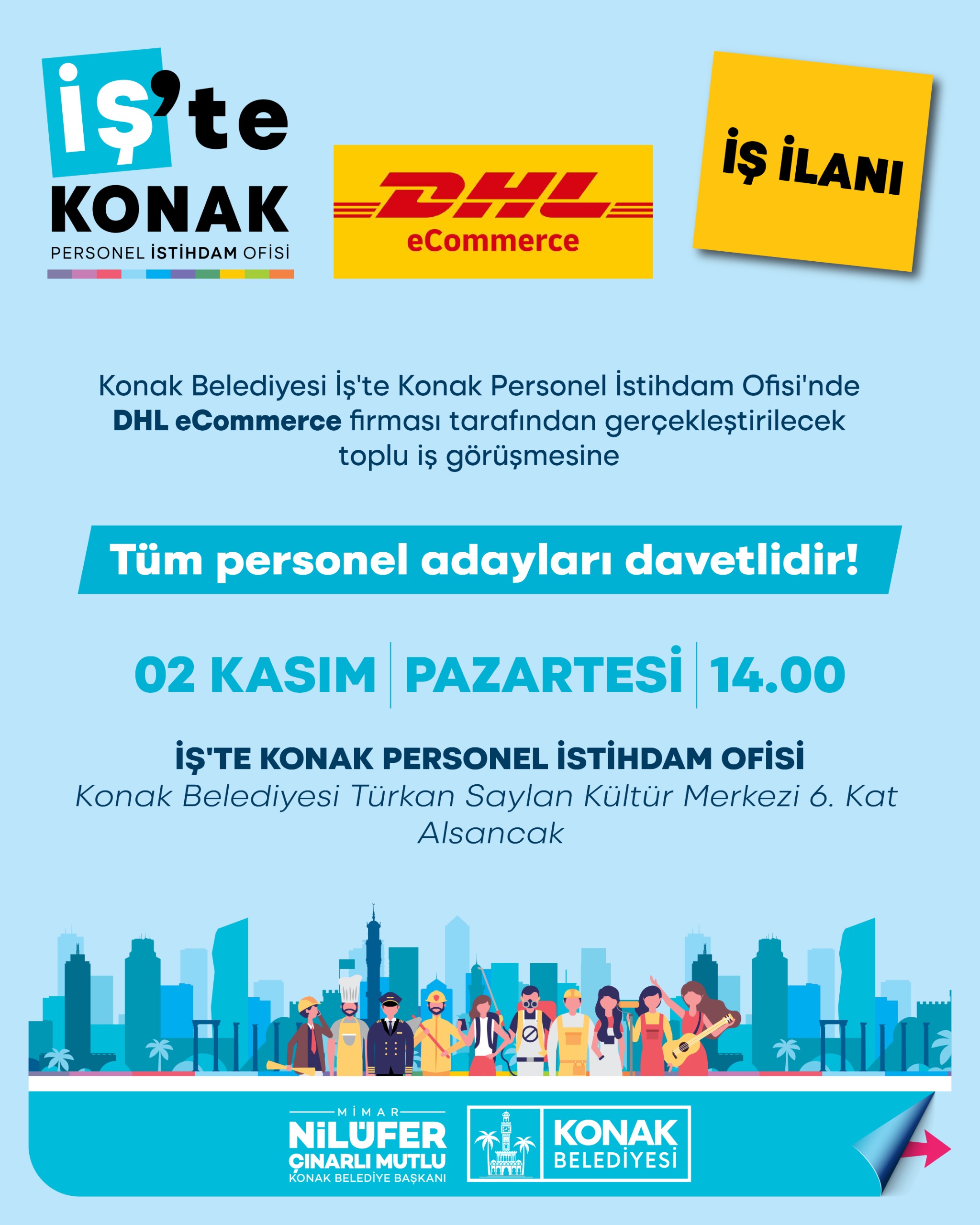 Toplu iş görüşmesi ilanı